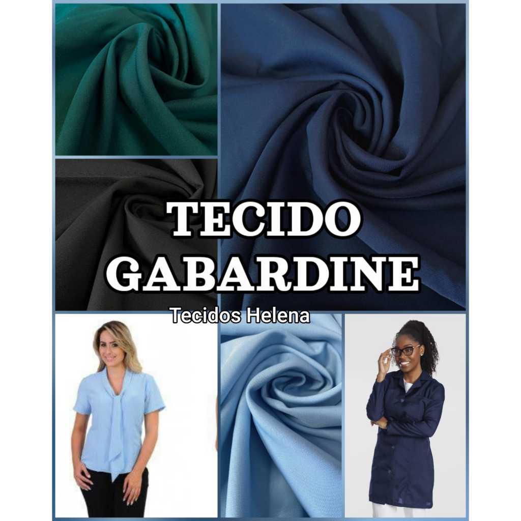 Tecido Gabardine 2mts x 1.50mts | Shopee Brasil