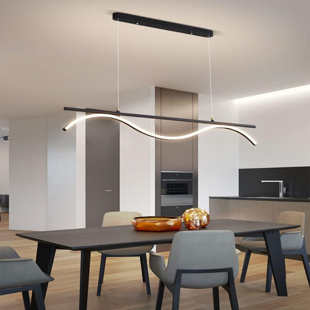 Luminária Pendente LED Moderno Grande Vários Modelos Bivolt 3 Cores