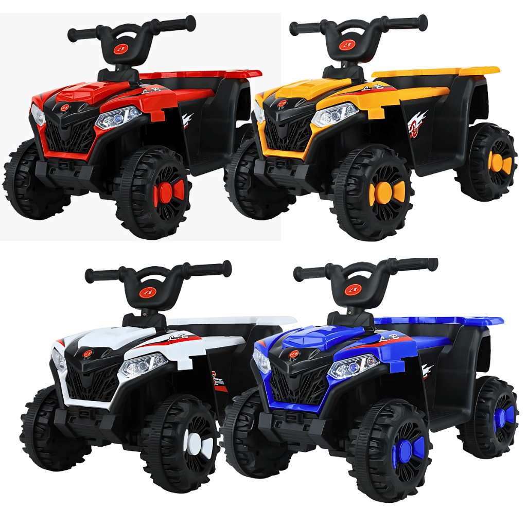 MTR Moto Eléctrica Infantil RR 12V Con Doble Motor 25W, Luces, Música Y Bluetooth – Ruedines Estabilizadores Para Seguridad, +3 Años