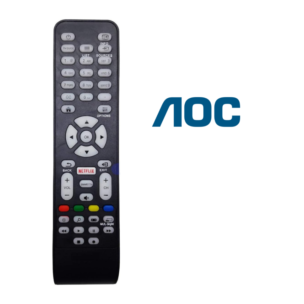 Controle Remoto Compatível AOC Smart TV LCD LE-7463 | Shopee Brasil