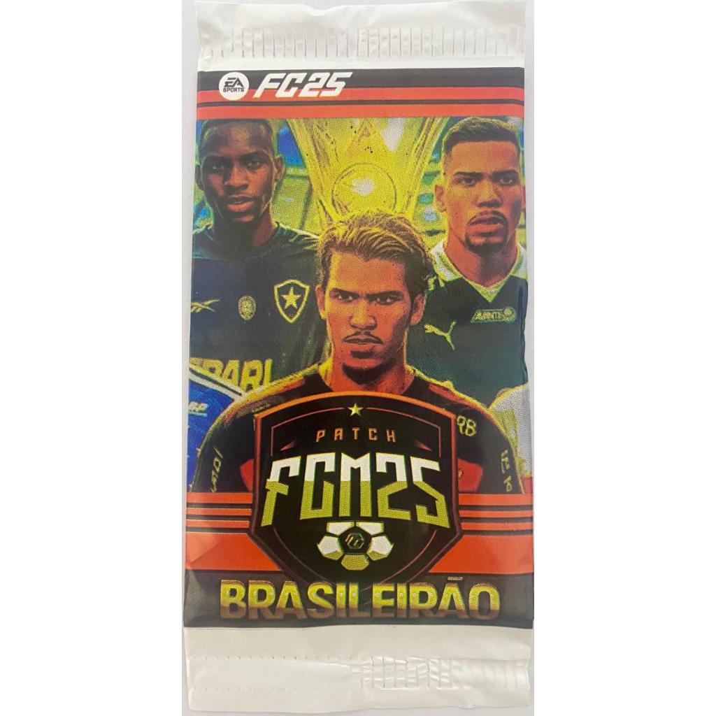 100 Cards Brasileirão Fcm 25 Ol = 25 Pacotes Fechados | Shopee Brasil