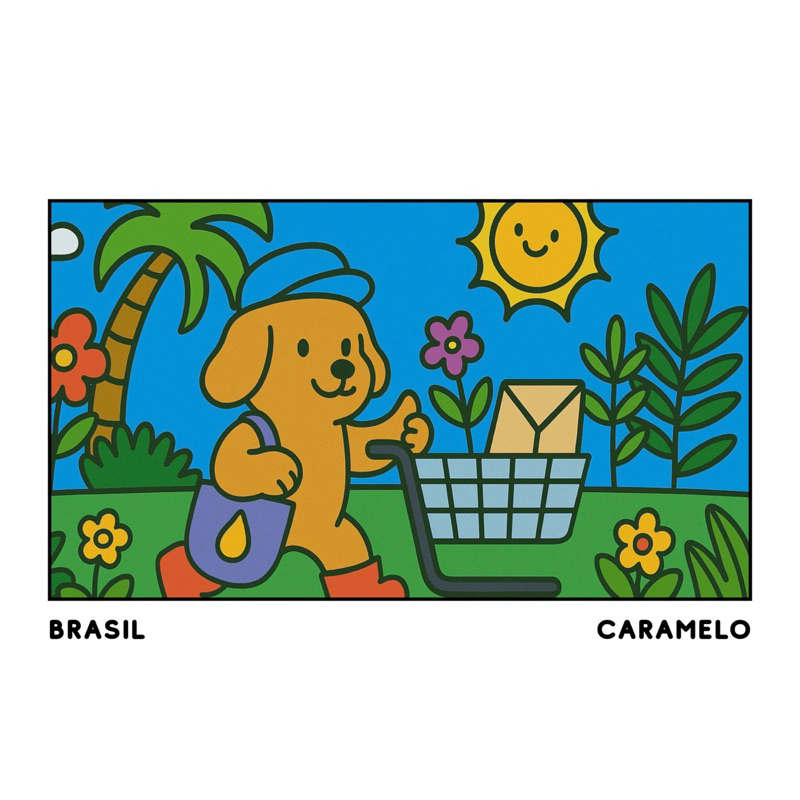 CARAMELO GOODS - Livro de Colorir Oficial | Shopee Brasil