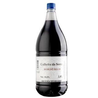 Vinho Colheita da Serra Bordô Seco - KIT COM 6 UNIDADES/12 LITROS