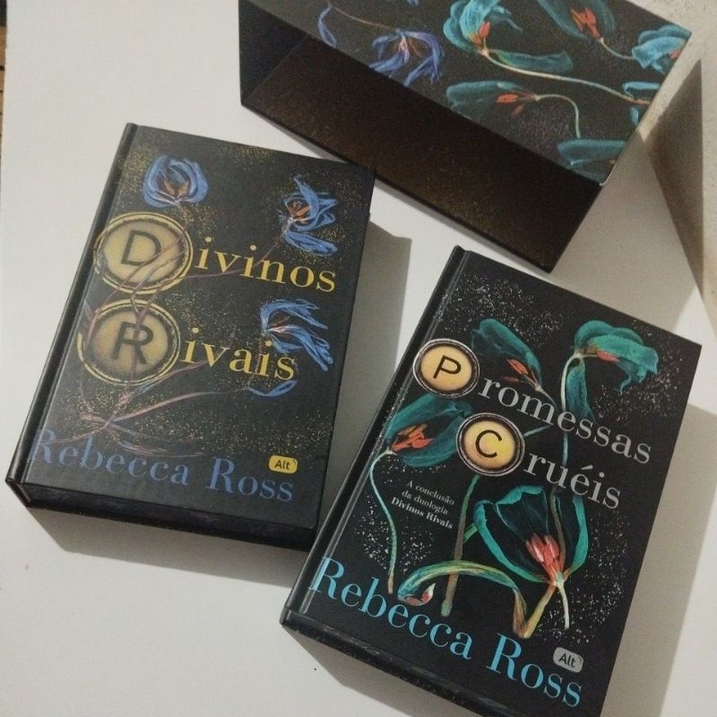 Box Divinos Rivais - Rebecca Ross (capa dura) | Shopee Brasil