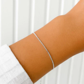 Pulseira Veneziana Prata 925 Legítima | Elegância e Durabilidade