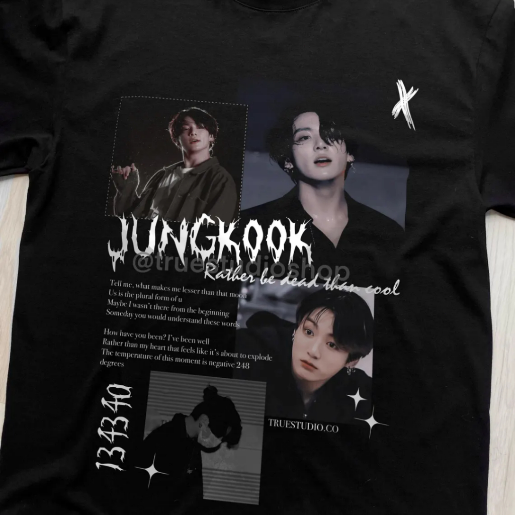 Camiseta Branca Bts Jeon Jungkook Seven Jungkook Kpop | Shopee Brasil