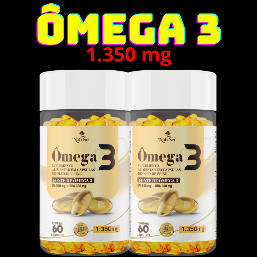 Ômega 3 com 1.359mg 60 cápsulas Original