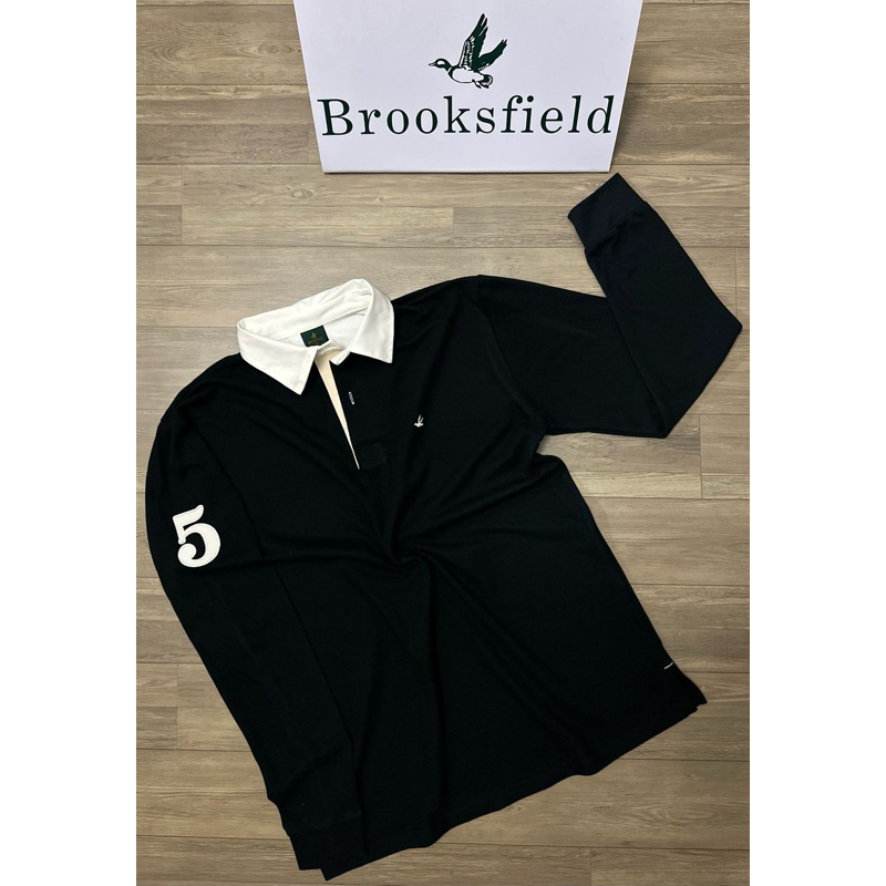 Manga longa Brooksfield gola polo Shopee Brasil