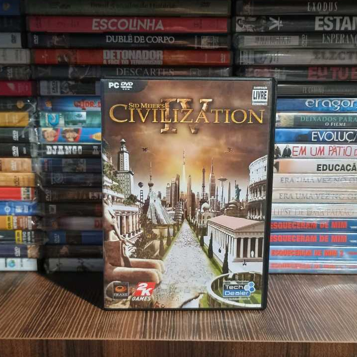 DVD - PC GAME - CIVILIZATION 4 (LEIA A DESCRIÇÃO) | Shopee Brasil