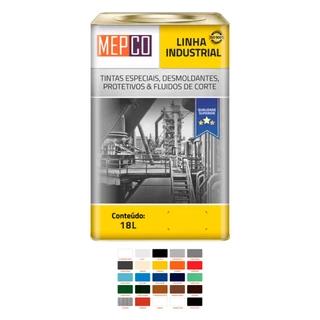 Esmalte Sintético 18L Brilhante/Fosco – Base Solvente, Alta Cobertura e Proteção - Metal e Madeira