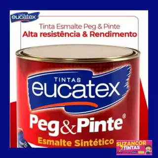 Esmalte Sintético Peg e Pinte Eucatex 900ml Várias Cores
