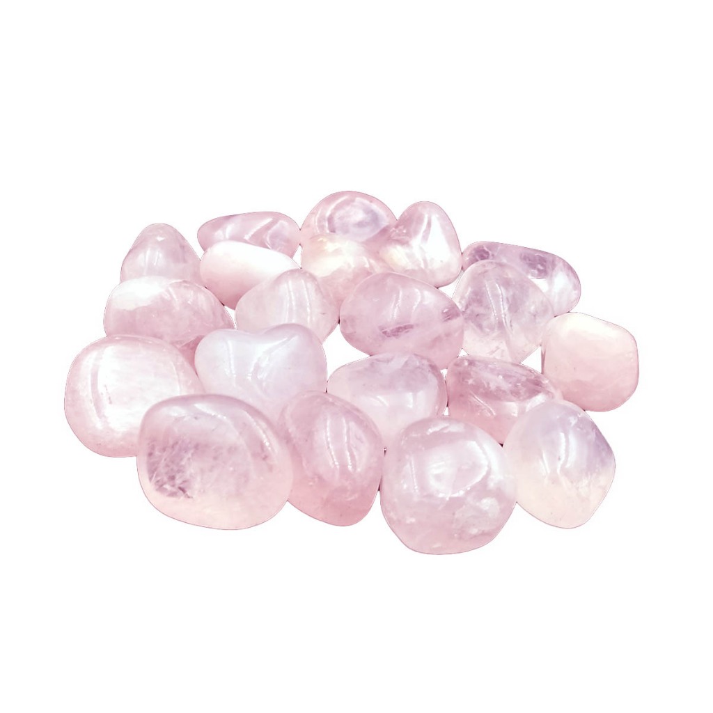 Pedra Rolada Quartzo Rosa 2 á 3 cm Para Coleção Artesanato Decoração