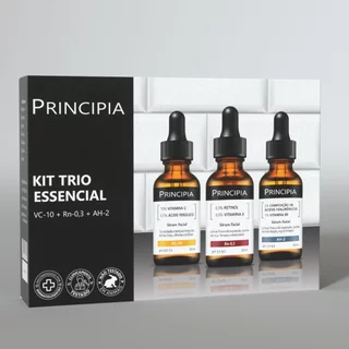 Principia Kit Trio Essencial Ah-2 + Vc-10 + Rn-0,3 em Oferta na Shopee