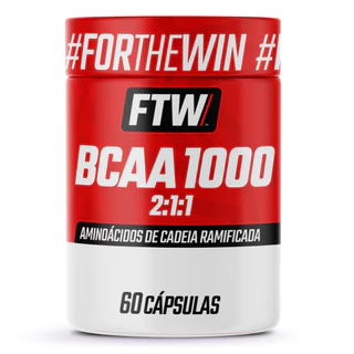 BCAA 1.000 2:1:1 (200mg) 60 Cápsulas - FTW