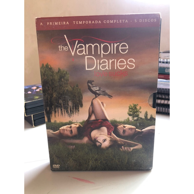BOX DVD - THE VAMPIRE DIARIES 1a temporada | Shopee Brasil