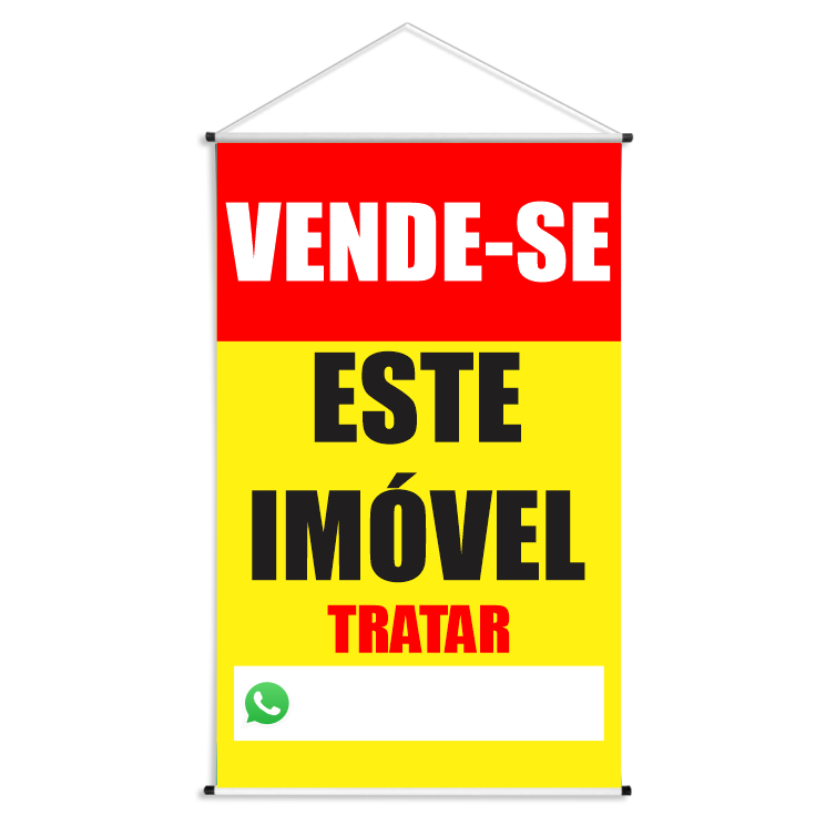 Banner vende-se imóvel (casa) Imobiliária | Shopee Brasil