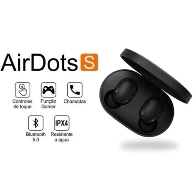 Imagem do produto Fone de Ouvido Bluetooth Redmi Airdots 2 Estéreo Sem Fio Para Android e IOS 1