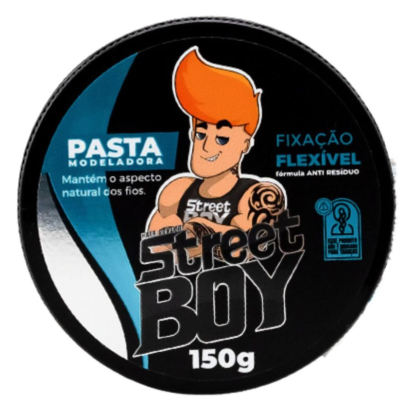 Pasta Modeladora Incolor Street Boy 150g | Shopee Brasil