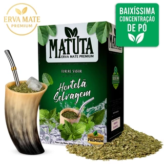 Tereré Premium Erva Mate Matuta – Hortelã Selvagem (500g)