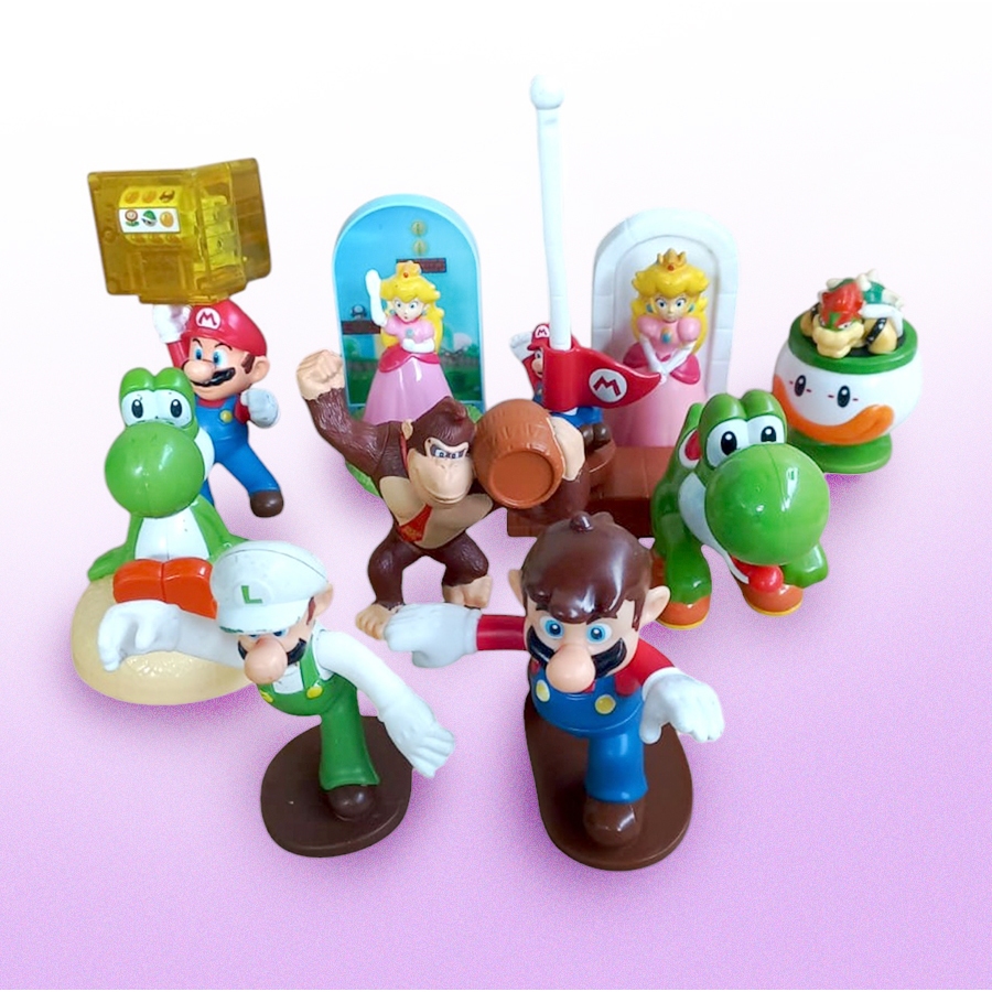 Bonecos Super Mario McDonald's em Oferta na Shopee