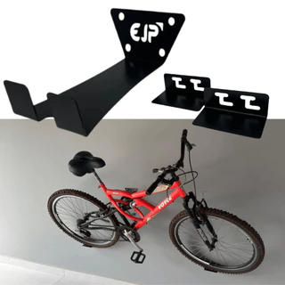 Suporte de Bike Bicicleta Fixo Parede Universal Speed MTB Reforçado Preto Ejp