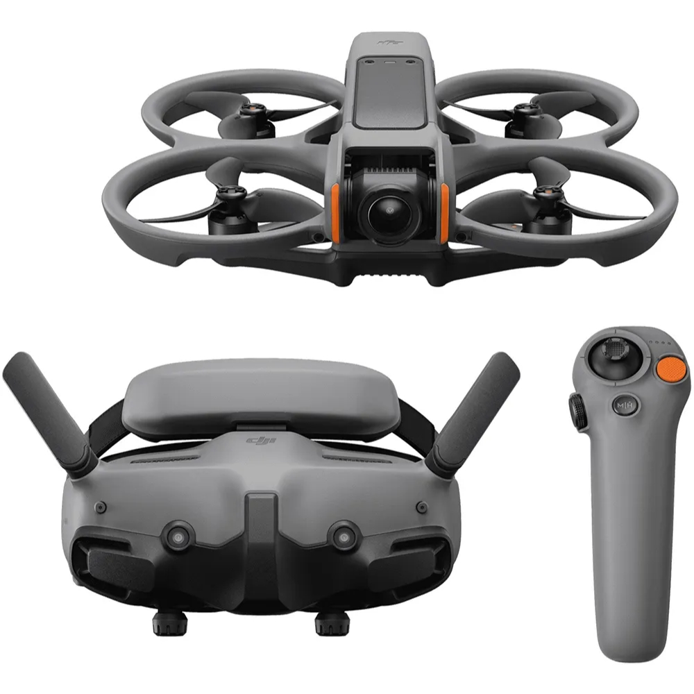 Drone Dji Avata Explorer Combo Câmera 4k Preto 5.8ghz Novo