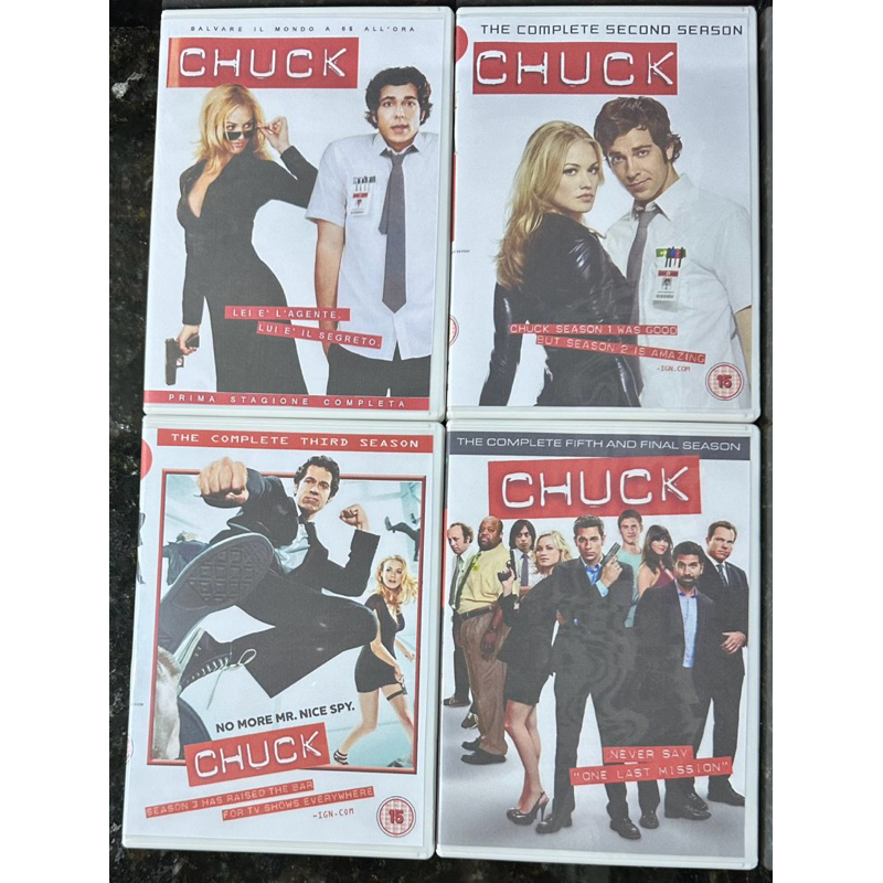 CHUCK/チャック シーズン1-5 DVD全巻セット〈45枚組〉 CHUCK/チャック <シーズン1-5> DVD全巻セット : Chuck: チャック