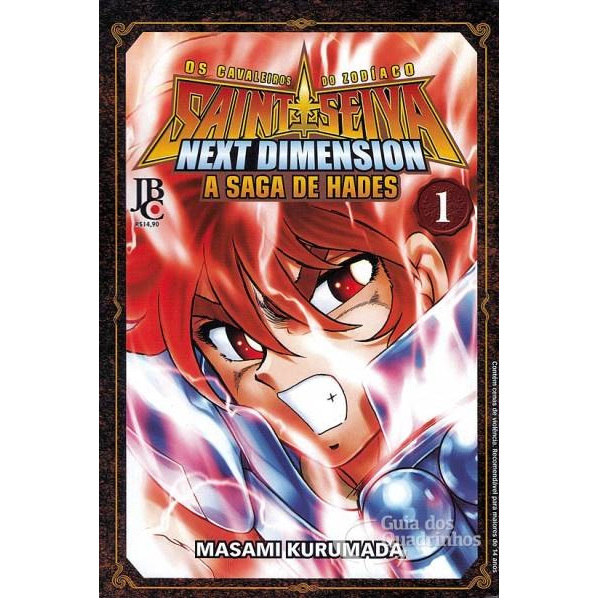 Cavaleiros do Zodíaco NEXT DIMENSION volume avulso NOVO Complete