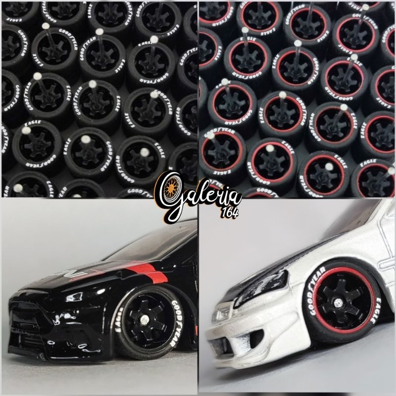 Rodas com pneus de borracha para hot wheels, rodas 10mm com pneus de borracha, rodas com pneu de borracha miniatura 1/64