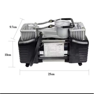 Mini Compressor De Ar Portátil 12v 2 Cilindros Potente Compressor De Ar Automotivo Profissional 15006