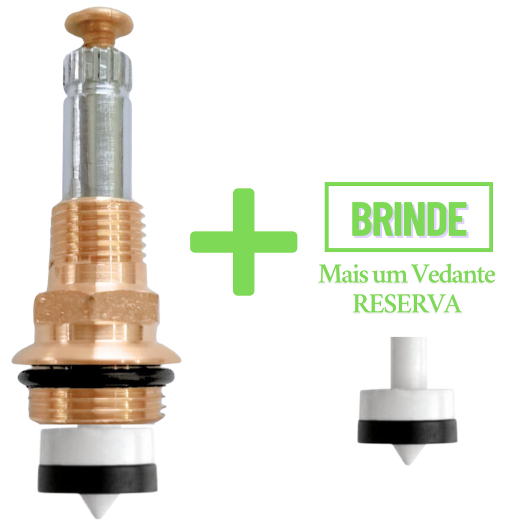 Reparo para Torneiras ou Registros 16 estrias Padrão Deca com rosca ...