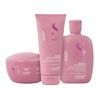 Kit Moisture Shampoo, Condicionador e Máscara - Alfaparf