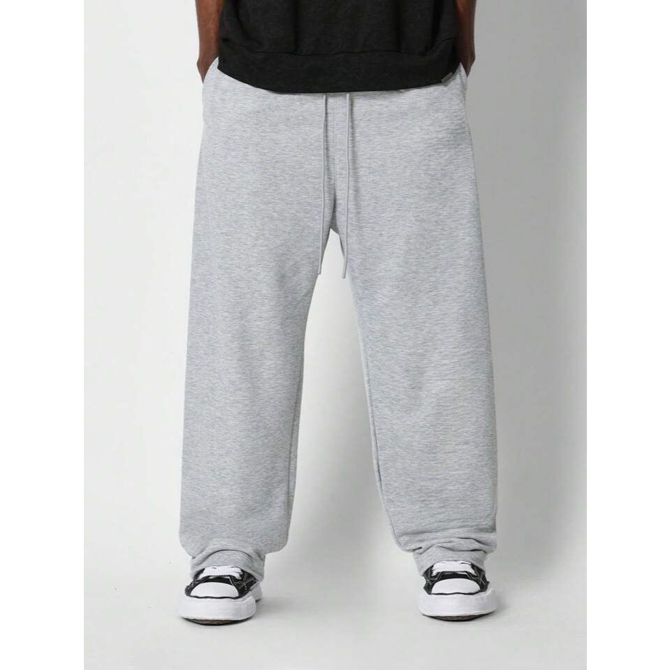 Calça de Moletom Oversized Baggy I Moletom Flanelado | Shopee Brasil