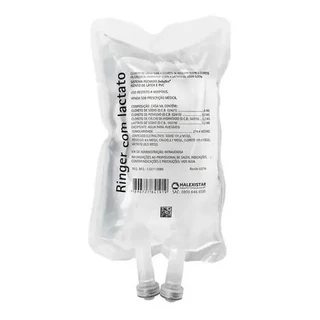 PROMOÇÃO 10 UNI - SOL. RINGER LACTATO 500ML