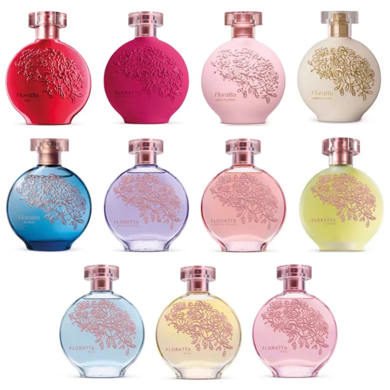Linha Floratta Deo colônia O Boticário 75ml Perfume Feminino em Oferta na Shopee