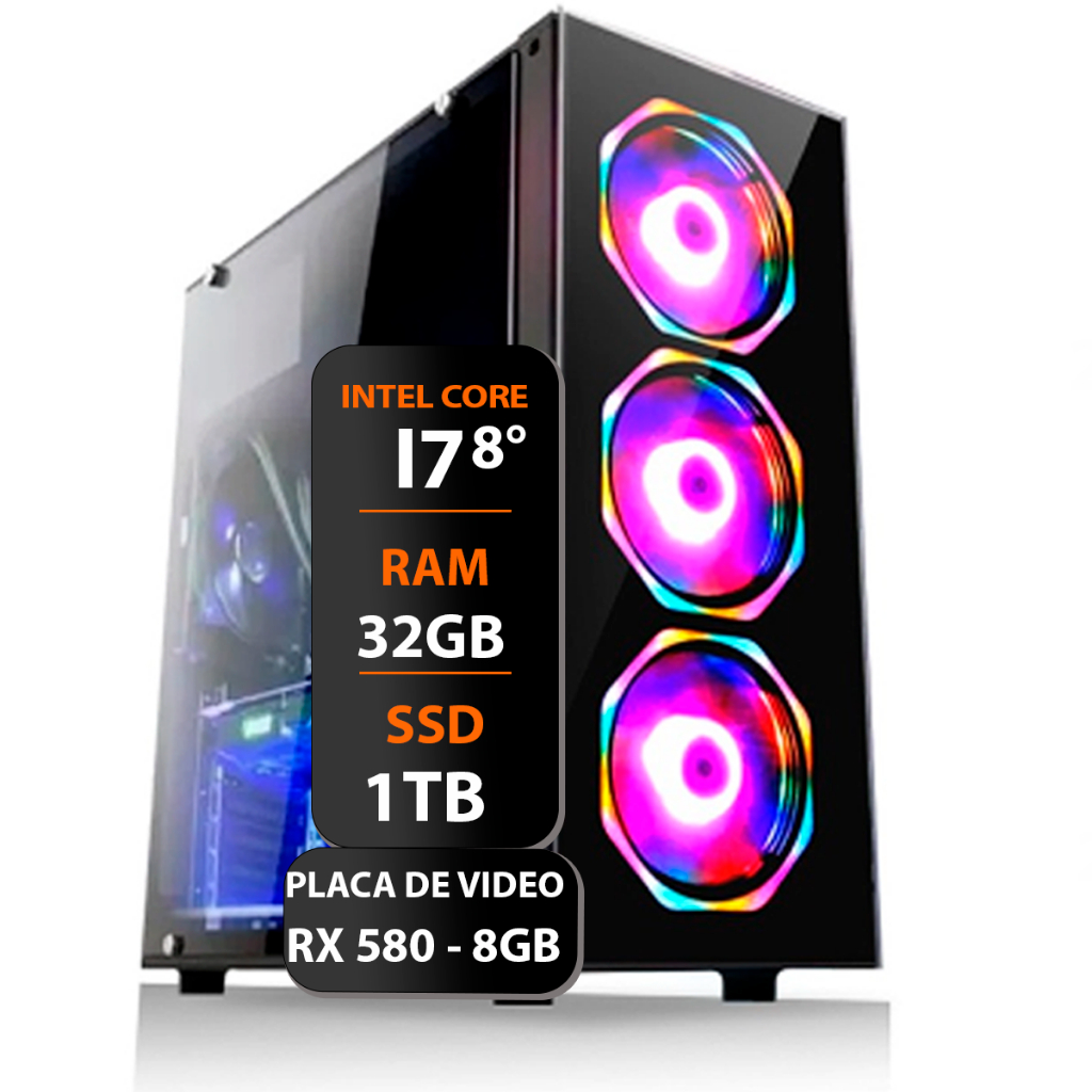 RTX2060S IntelコアI7 32GBゲーミングPC Pc Computador Gamer i7 8° Geração 32GB SSD 1TB RTX2060s- 8GB 750w
