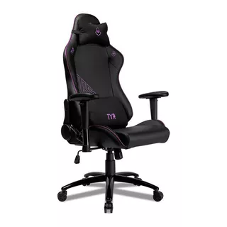 Cadeira Gamer Mancer Tyr Purple Edition, Preta e Roxa, MCR-TYR-PRP01