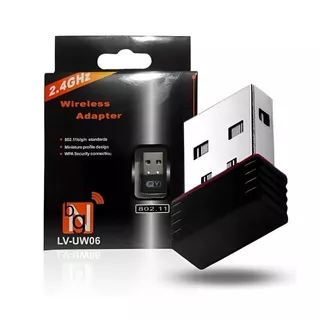 Mini Adaptador Wireless Usb Wifi 900mbps 2.4ghz Pc Notebook Conector