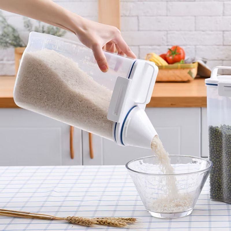 Dispenser Para Alimentos Grãos Cereais Pote Hermético 2L Promoção
