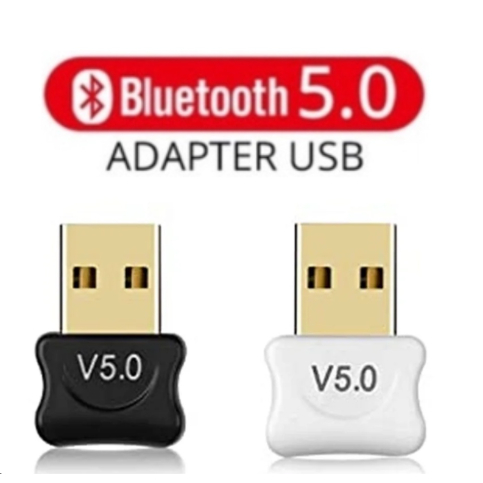 Adaptador E Receptor USB Bluetooth 5.0 Plug USB Transmissor de audio para Notebook COR ENVIO ALEATÓRIO
