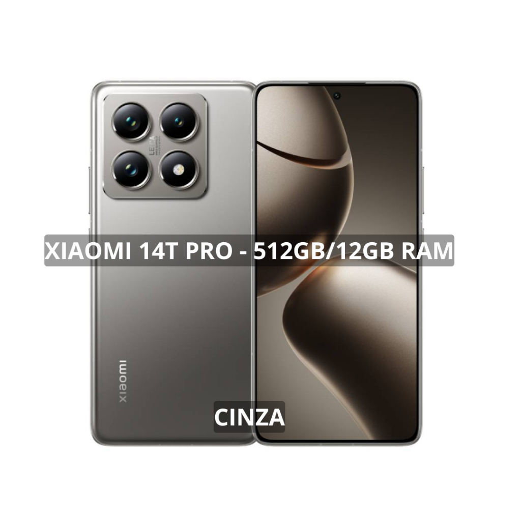 Xiaomi 14T Pro 5G 512GB/12GB RAM, Processador MediaTek Dimensity