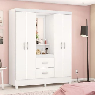 Guarda Roupa Demobile Lord Capelinha - 4 Portas
