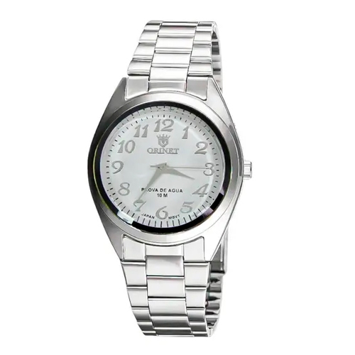 Relógio Orient Antigo Pulseira de Aço Inoxidável