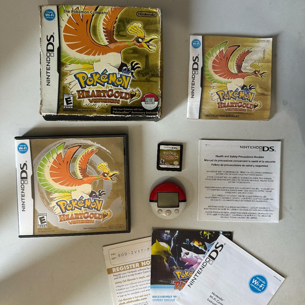 Pokemon Heart Gold Version Nintendo DS Usado
