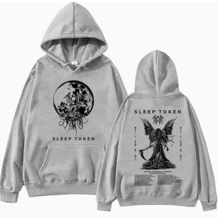 Moletom Canguru Unissex com capuz Confortável e Estiloso Algodão inverno britânico rock heavy metal sleep-tokens