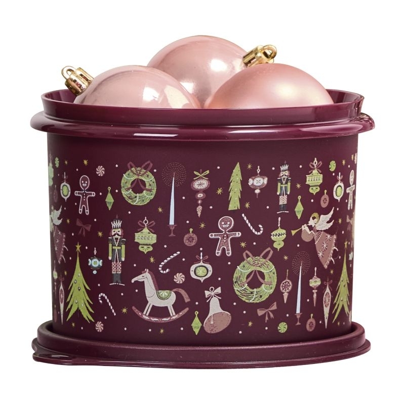 TUPPER CAIXA ENCANTO DE NATAL 1,1L - TUPPERWARE | Shopee Brasil