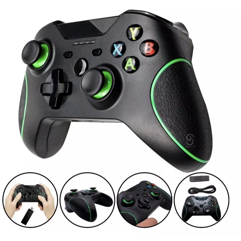 Controle Premium Sem Fio Para Xbox One Pc Bluetooth Joystick | Shopee ...