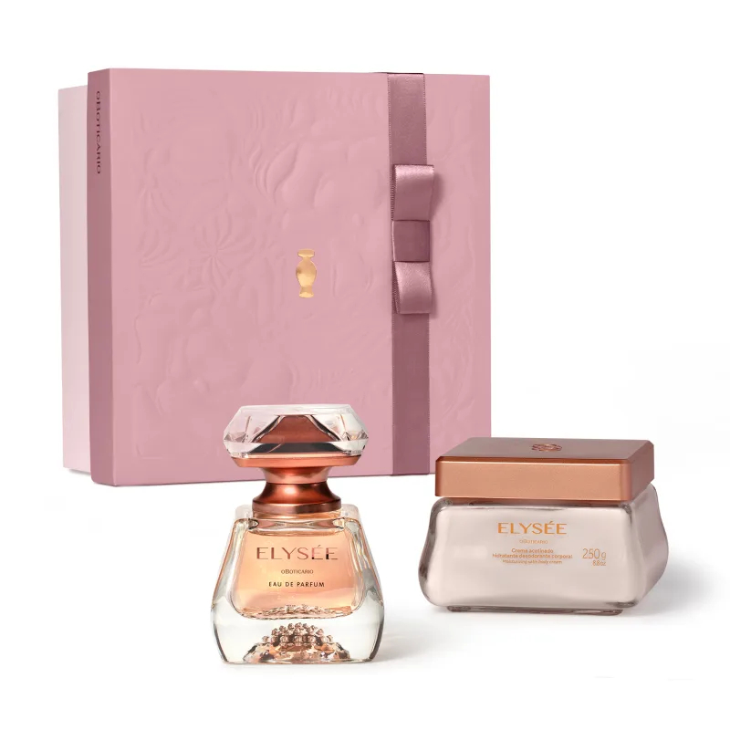 Kit Presente Elysèe Clássico (2 itens): Eau de Parfum 50ml + Creme Acetinado Hidratante Corporal 250g (o Boticário) em Oferta na Shopee