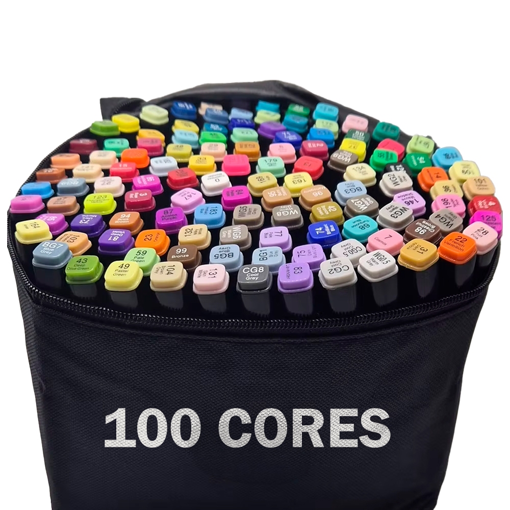 Canetinha 100 cores - Bobbie Goods Tiktok Touch | Shopee Brasil