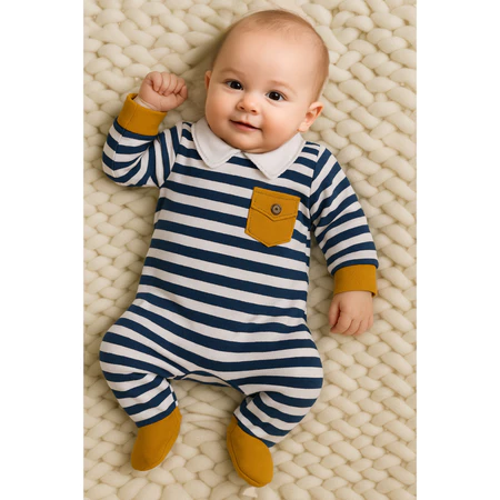 Macacão bebê menino conforto